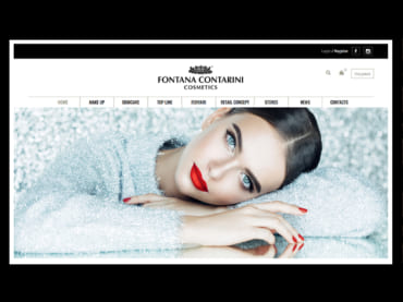 Realizzazione sito Fontana Contarini Cosmetics