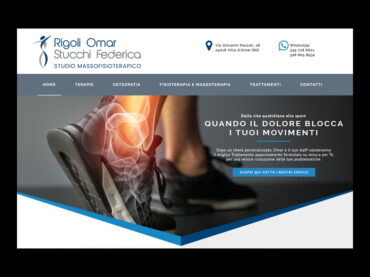 Realizzazione sito studio massofisioterapico a Bergamo